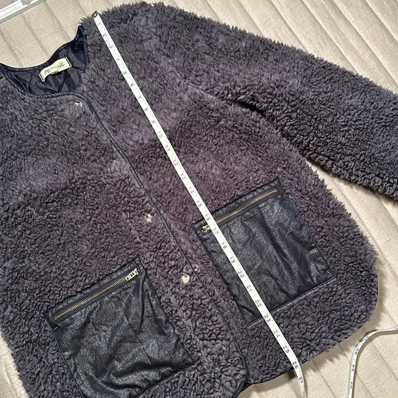 Madewell Sherpa jacket, size Medium - Picture 10 of 12